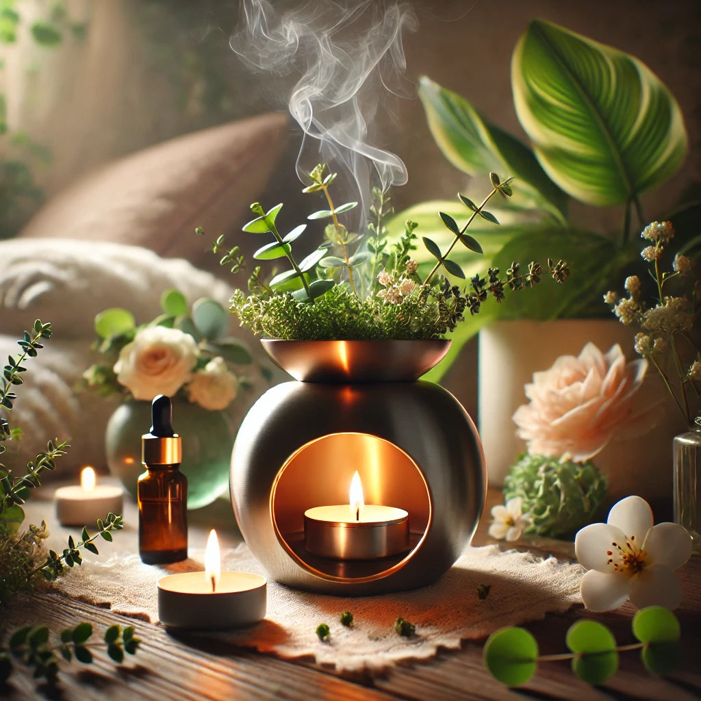 Enhance your well-being with the therapeutic benefits of oil burners. Discover how aromatherapy can reduce stress, improve sleep, and boost mood with Empathic Embrace's stunning oil burner lamps.