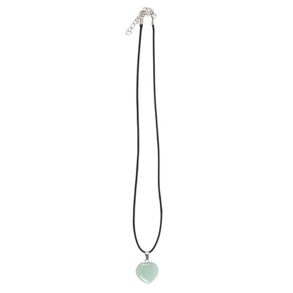 Green Aventurine Healing Crystal Heart Necklace, a stunning pendant crafted from the soothing green aventurine gemstone. Known for its healing properties, this crystal promotes emotional balance, prosperity, and heart chakra alignment. Perfect for spiritual growth, meditation, and as a thoughtful gift for those seeking peace and positive energy.