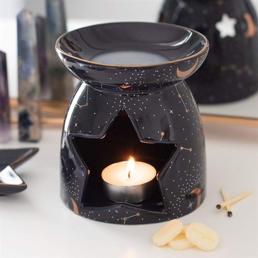 Purple Constellation Oil Burner