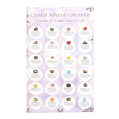 Gemstone Christmas Crystal Advent Calendar