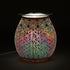 3D Geometric Flower Light-Up Electric Oil Burner - a stylish and functional aromatherapy lamp with vibrant floral designs, perfect for enhancing ambiance and diffusing essential oils, available at Empathic Embrace.